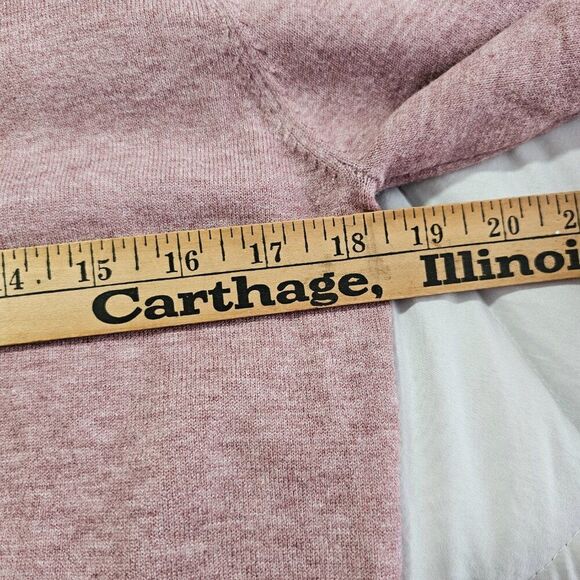 EUC BECOOL PINK KNIT MOCK NECK SOFT SWEATER TOP SIZE SMALL - Picture 12 of 13